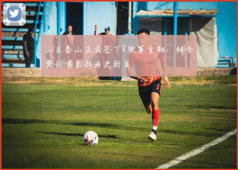 山东泰山正式签下K联赛金靴，转会费创俱乐部历史新高